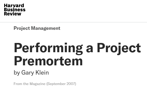 プロジェクトの失敗を防ぐ魔法の会議