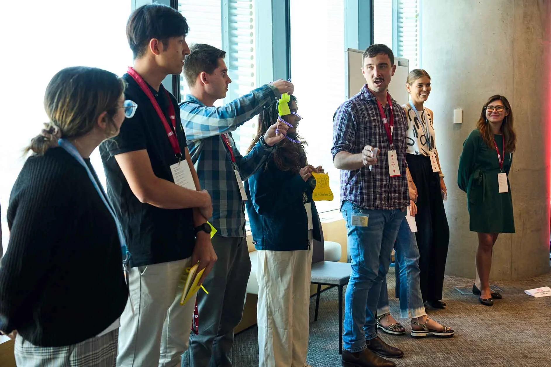 Participants at one of Dr. Tiff's leadership development seminars