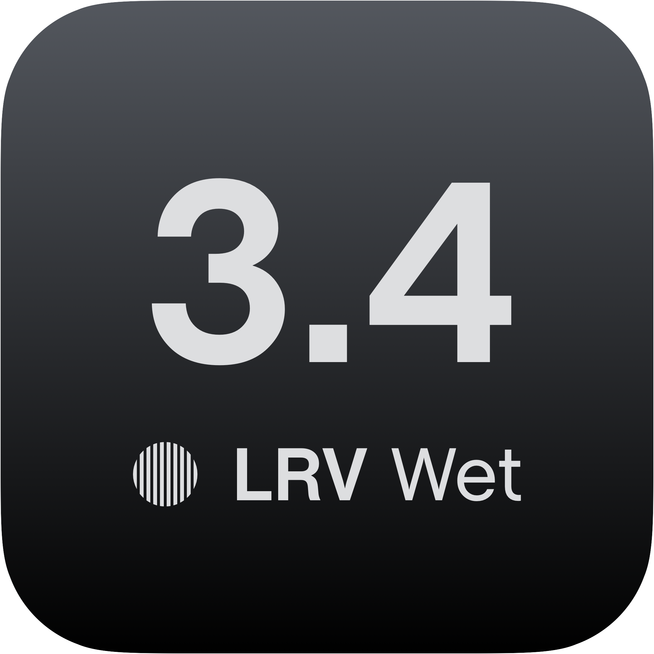 Close-up of an elevator floor indicator displaying the number 34 and the text "Lift Wet" with a circular icon indicating a wet floor.