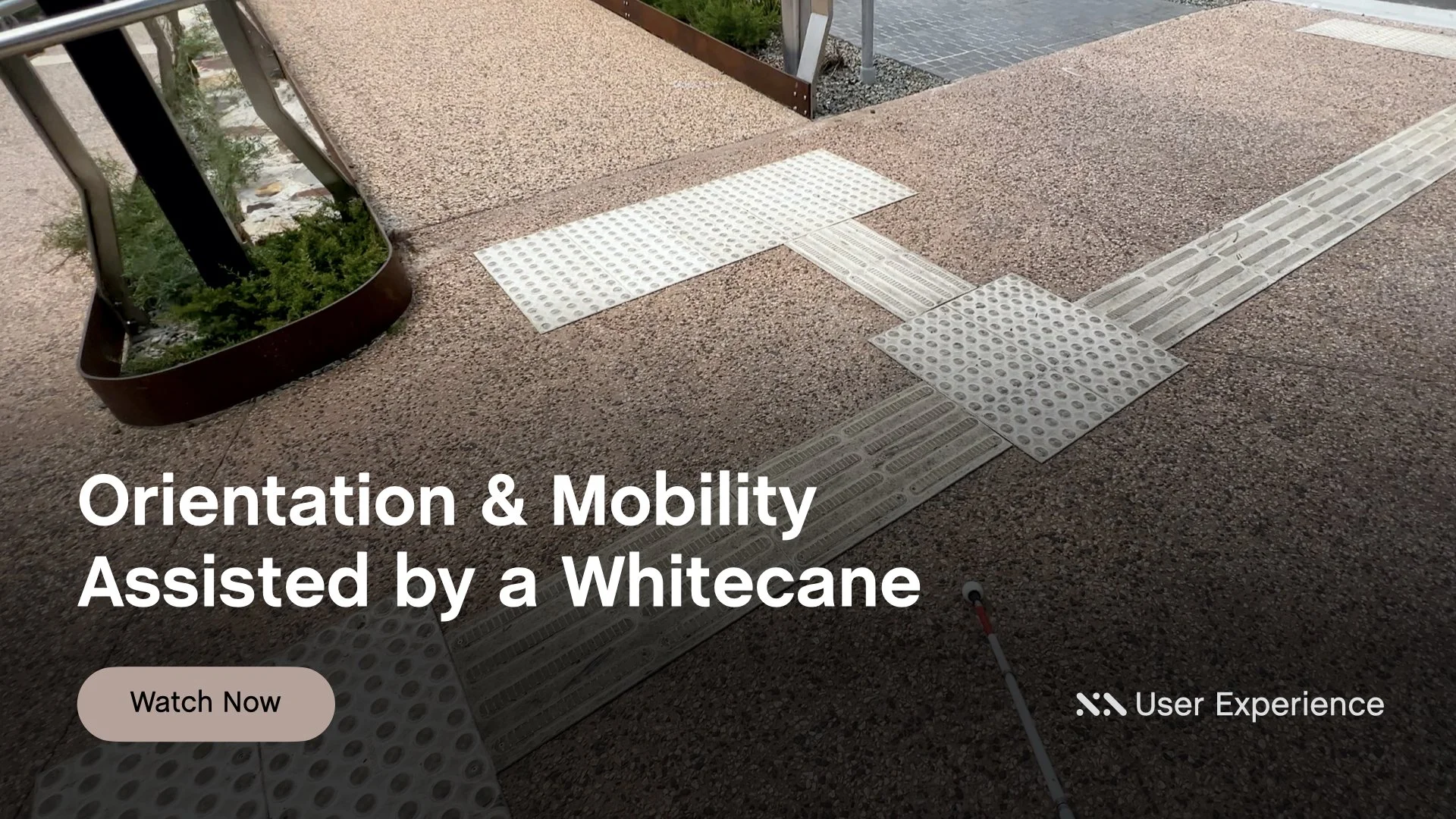 Orientation & Mobility Assisted by a WhiteCane