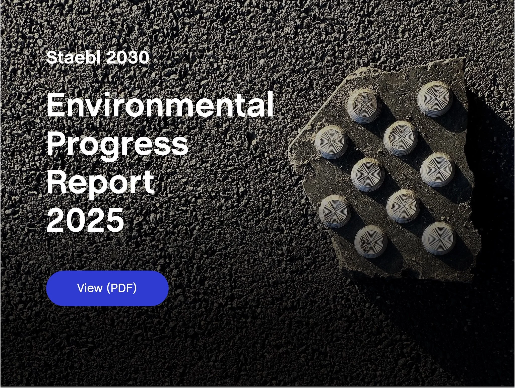 Staebl Environmental Progress Report 2025