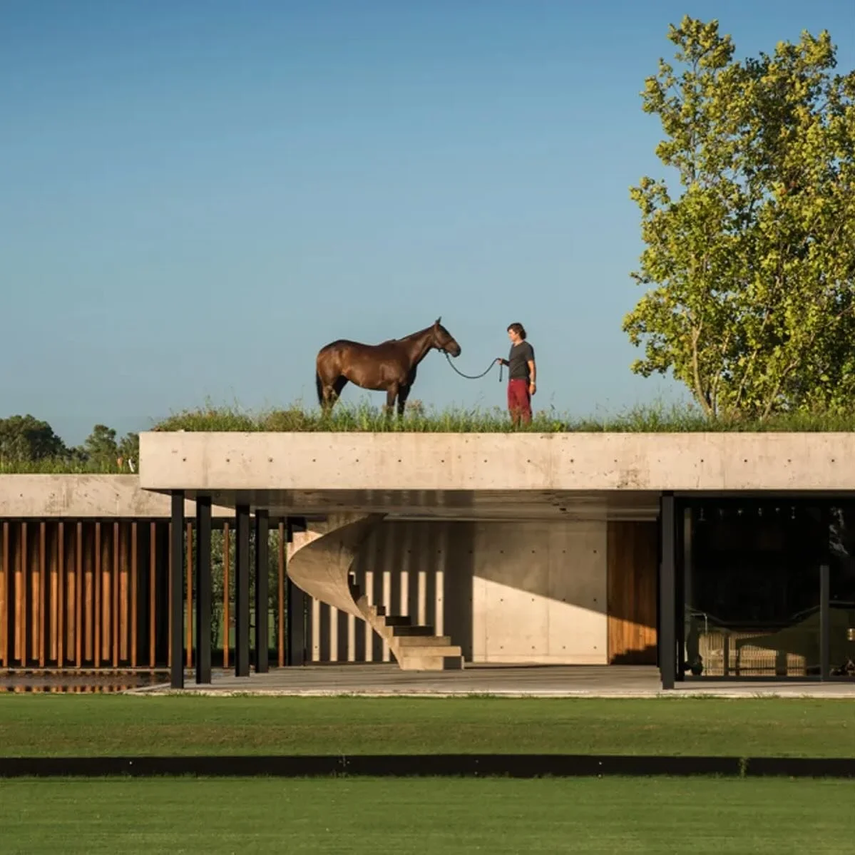 Nacho Figueras&rsquo; Argentinian compound, the Figueras Polo Stables