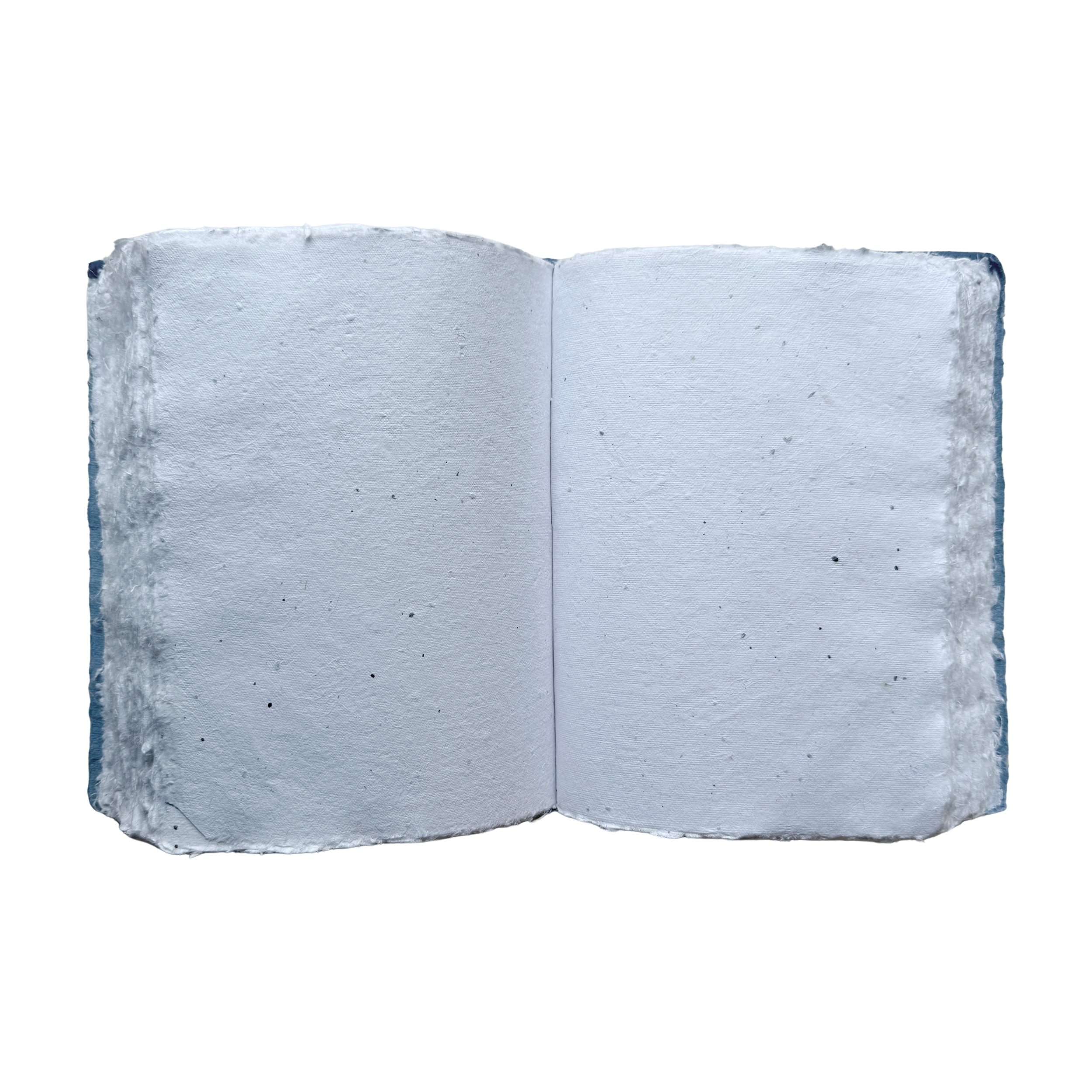 THE MEMORY GUARDIANS BIBLIO GRAPESEED COTTON PAPER NOTEBOOK LARGE WASHED BLUE DENIM JEANS COVER 4.png