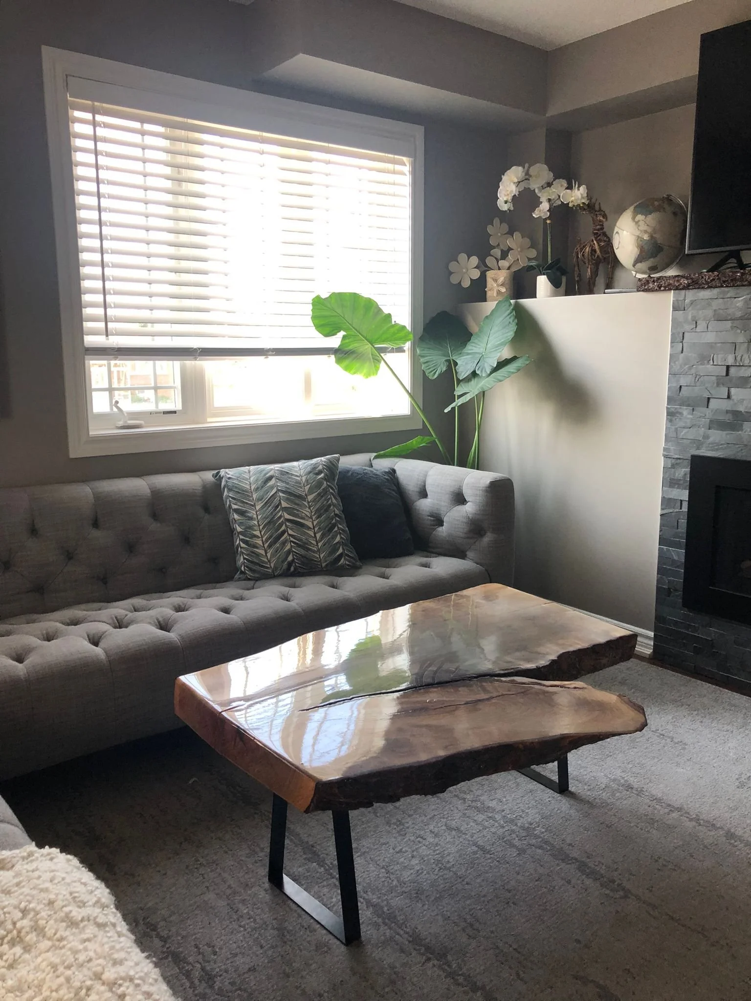 Live Edge Maple Coffee Table
