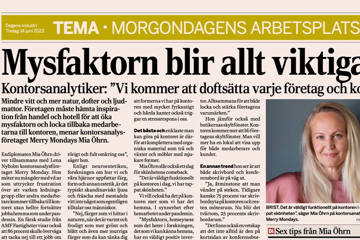 Dagens Industri Mia Öhrn