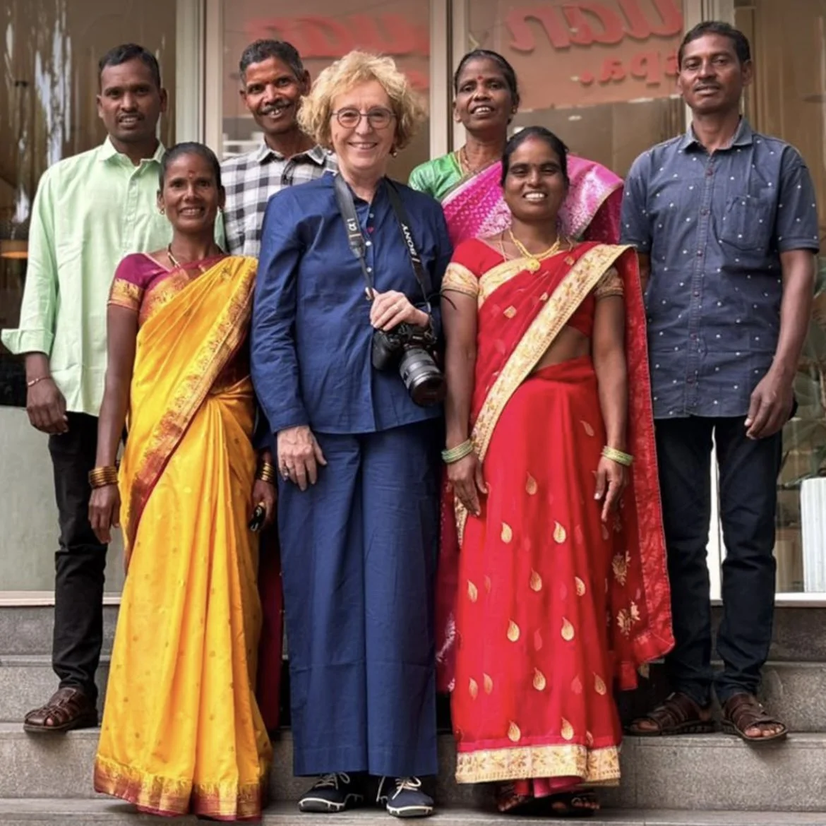 Voice of Fashion | Araku coffee farmers pose for Muriel Pénicaud