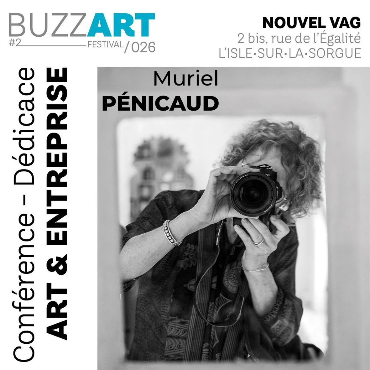 Buzzart Festival Conference, Isle-sur-Sorgue | Art & Business — June 24, 2026, at 6:00 p.m.