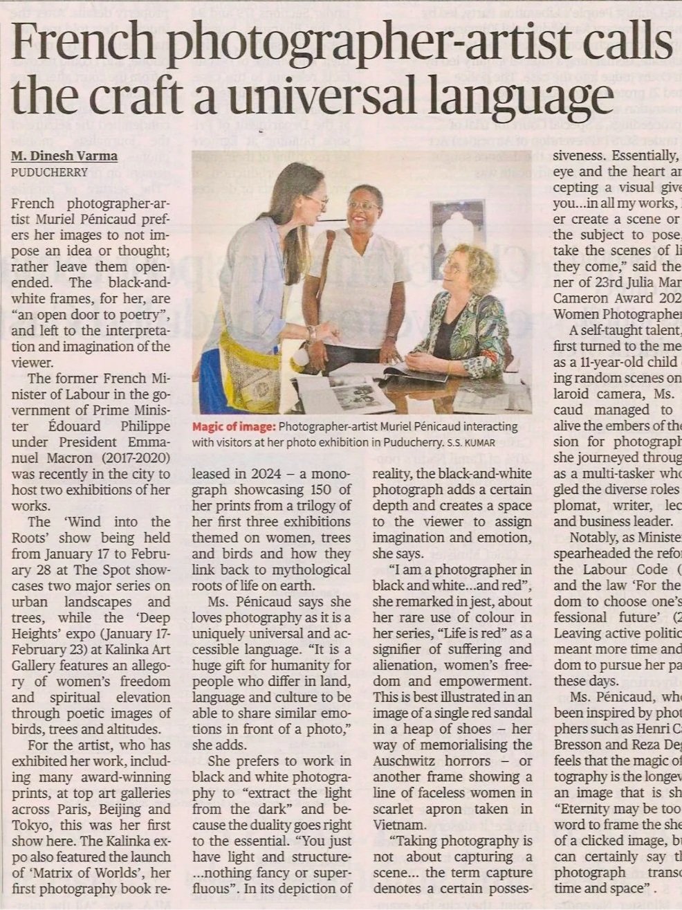 Muriel Pénicaud featured in The Hindu