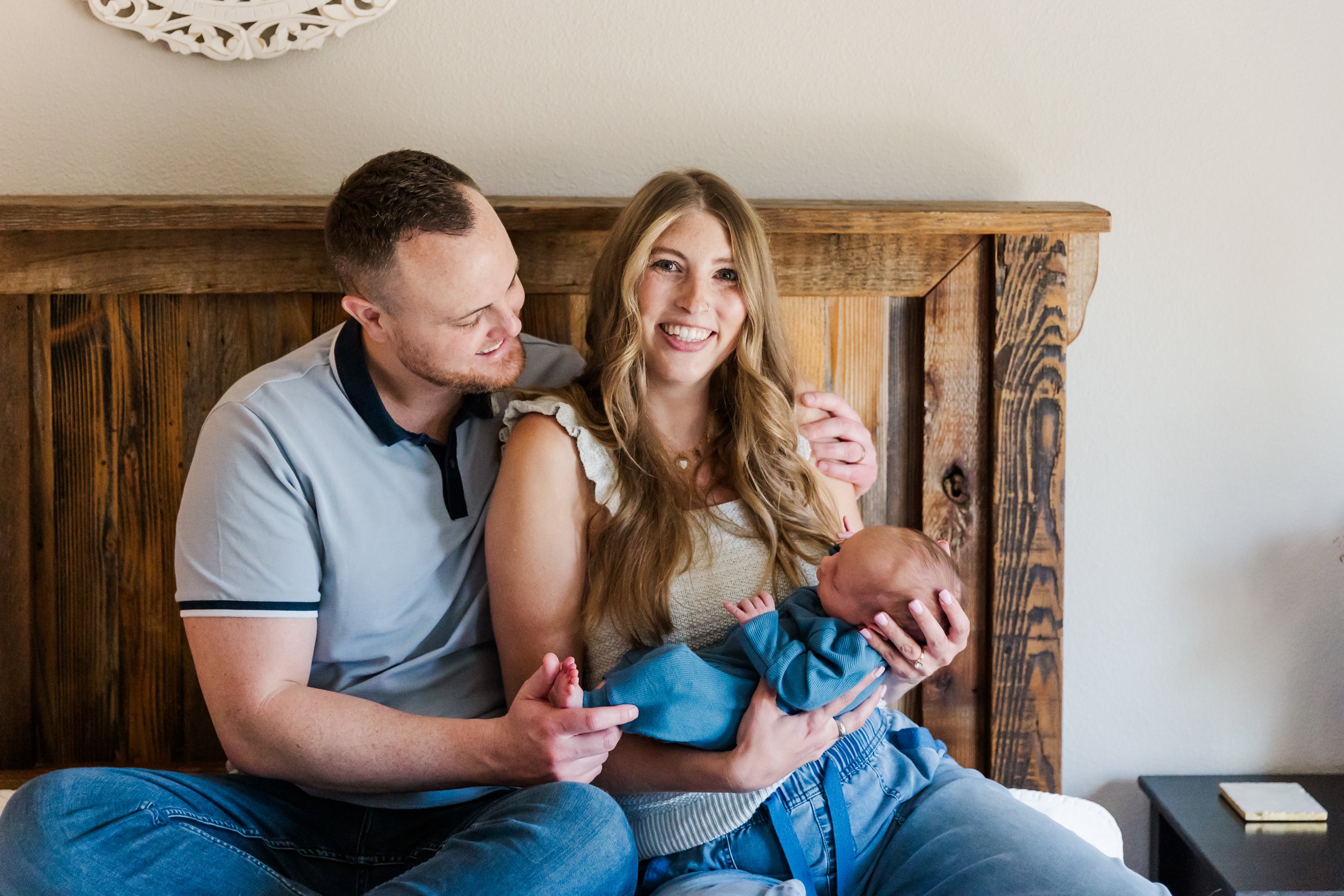 Boise, Idaho Family Newborn In- Home Lifestyle Session