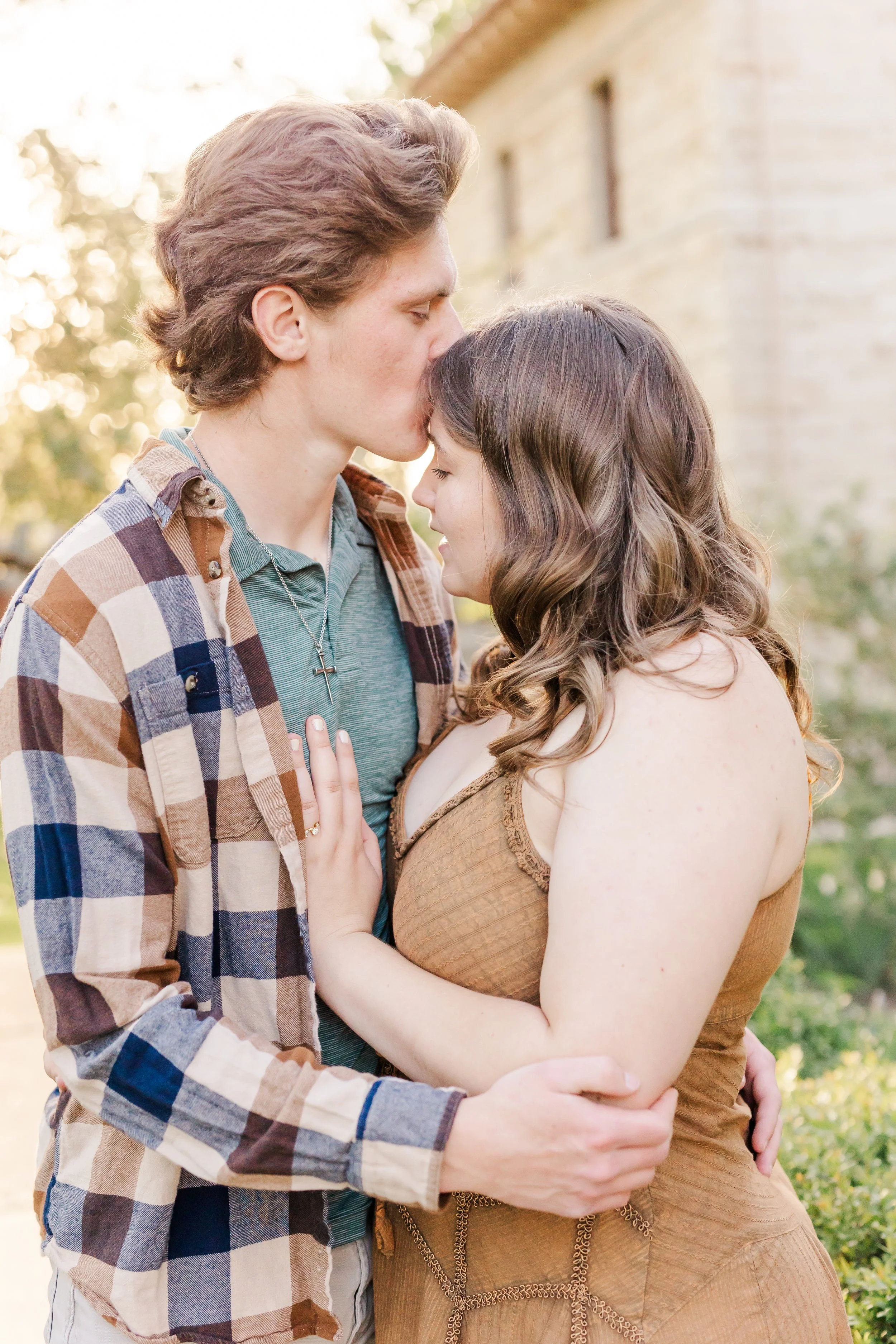 Engagement pictures at the Bishops house