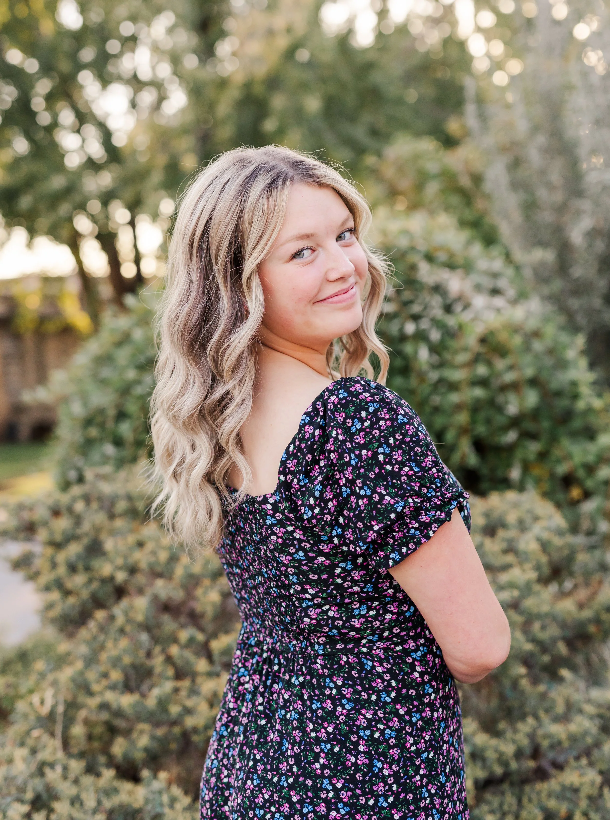 Goldenhour senior portraits