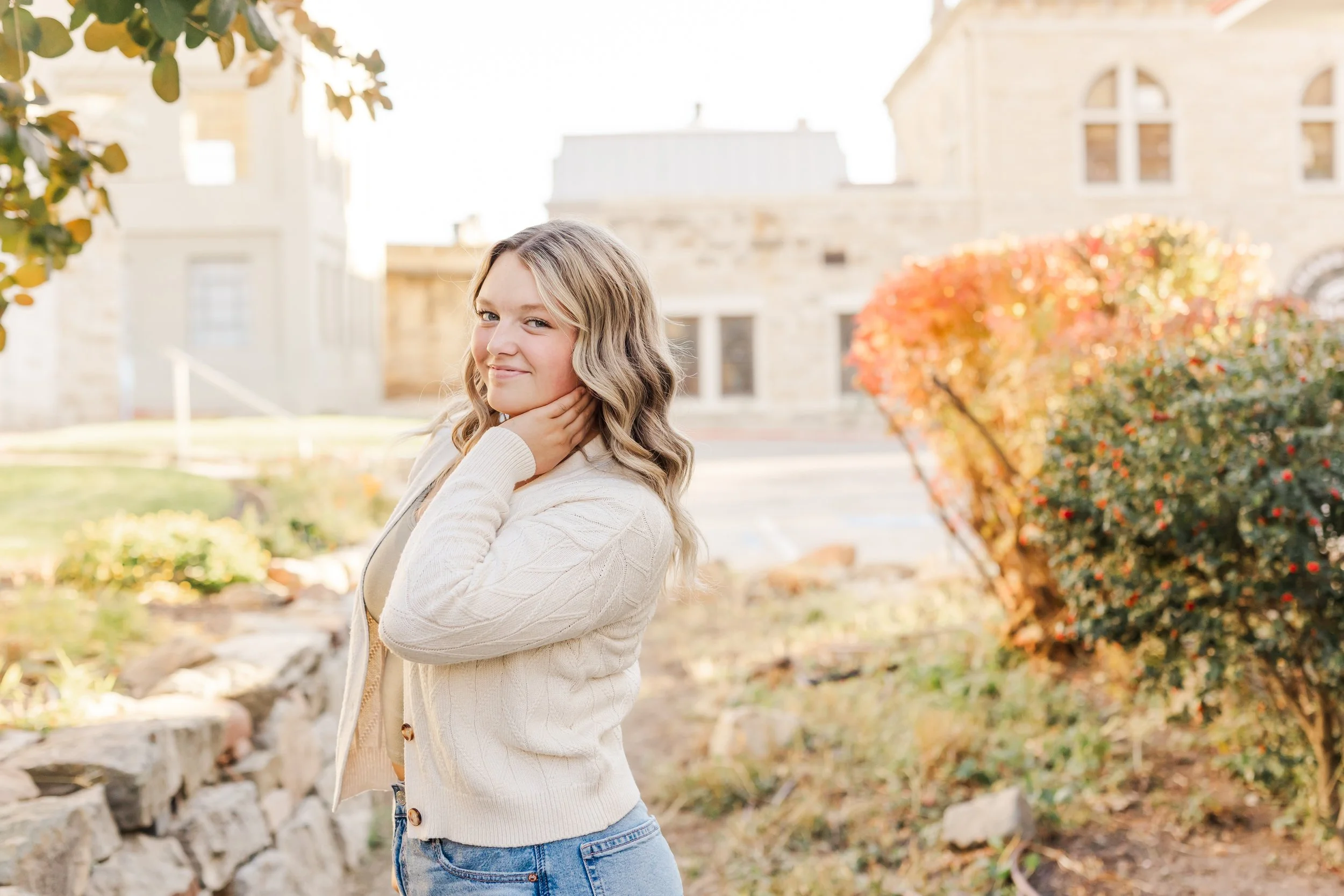 Fall senior portraits