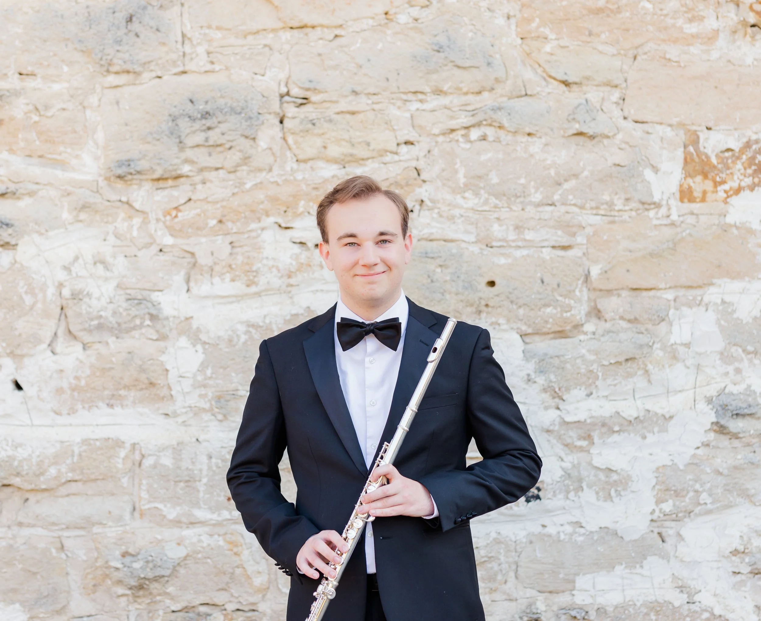 Timberline High School Senior with a Flute