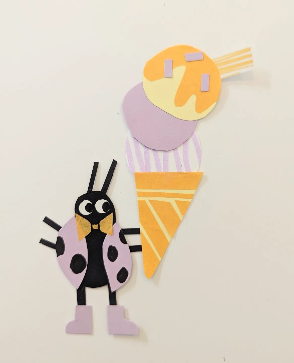 Summer is almost here!

Collage today working on the start of a new summer print 

#illustrationproject #illustratorsoninstagram #collage #ladybirdillustration #cuteillustration #icecreamillustration #surfacepatterndesigner