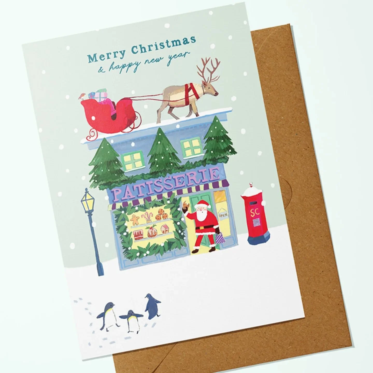 Sorry to Christmas spam you so early but just wanted to share the final from the painting I did last week! 🎅🏻

#christmasillustration
#christmascarddesign 
#hollyfoxillustrates 
#santa
#patisserie