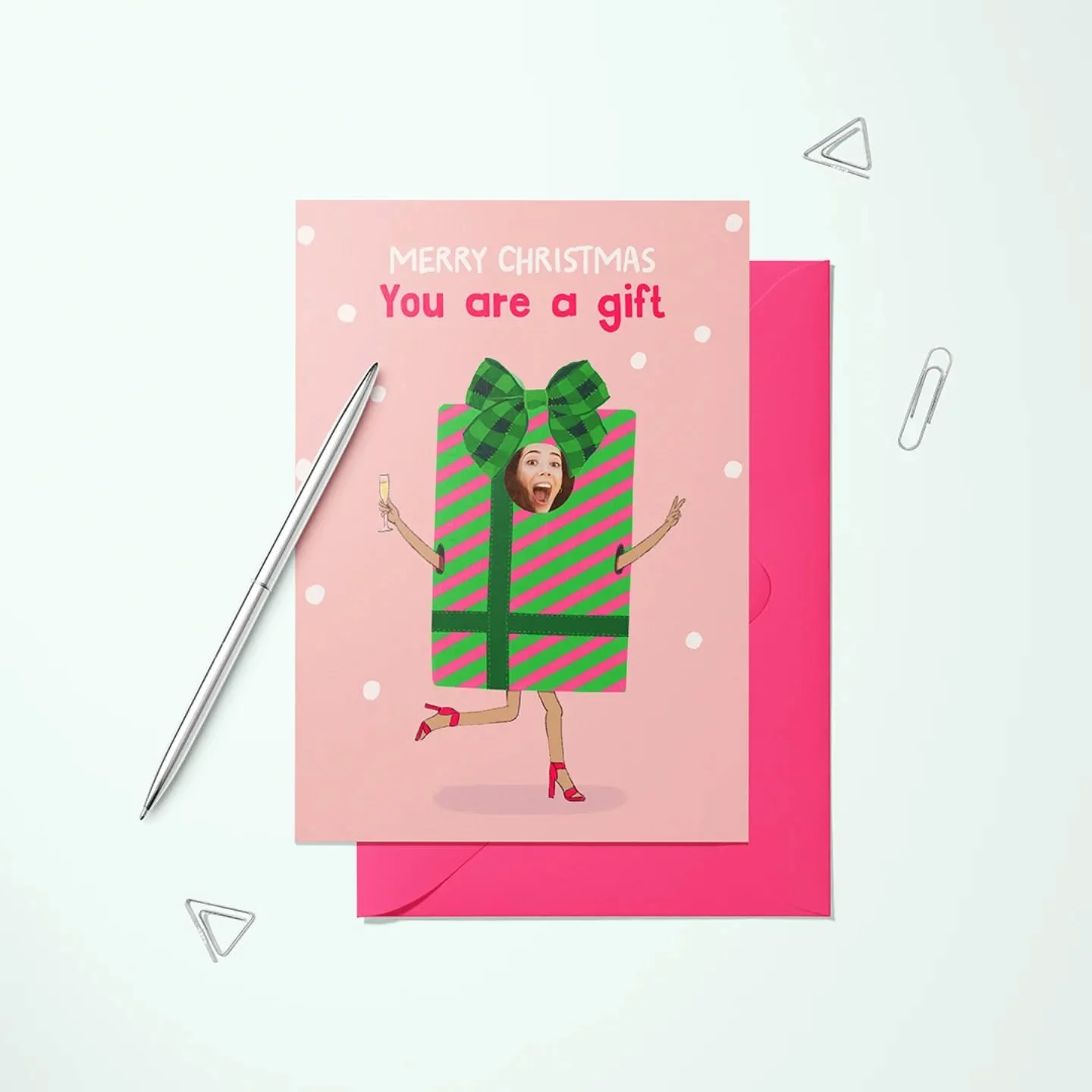 All I want for Christmas is.... Youuuuuuuuu!

Had a lot of fun designing this photo card. You can add your own photo to personalise. 

Product linked if interested 😘😘😘

#thortfulcards #hollyfoxillustrates #christmascarddesign #photocard #thortful