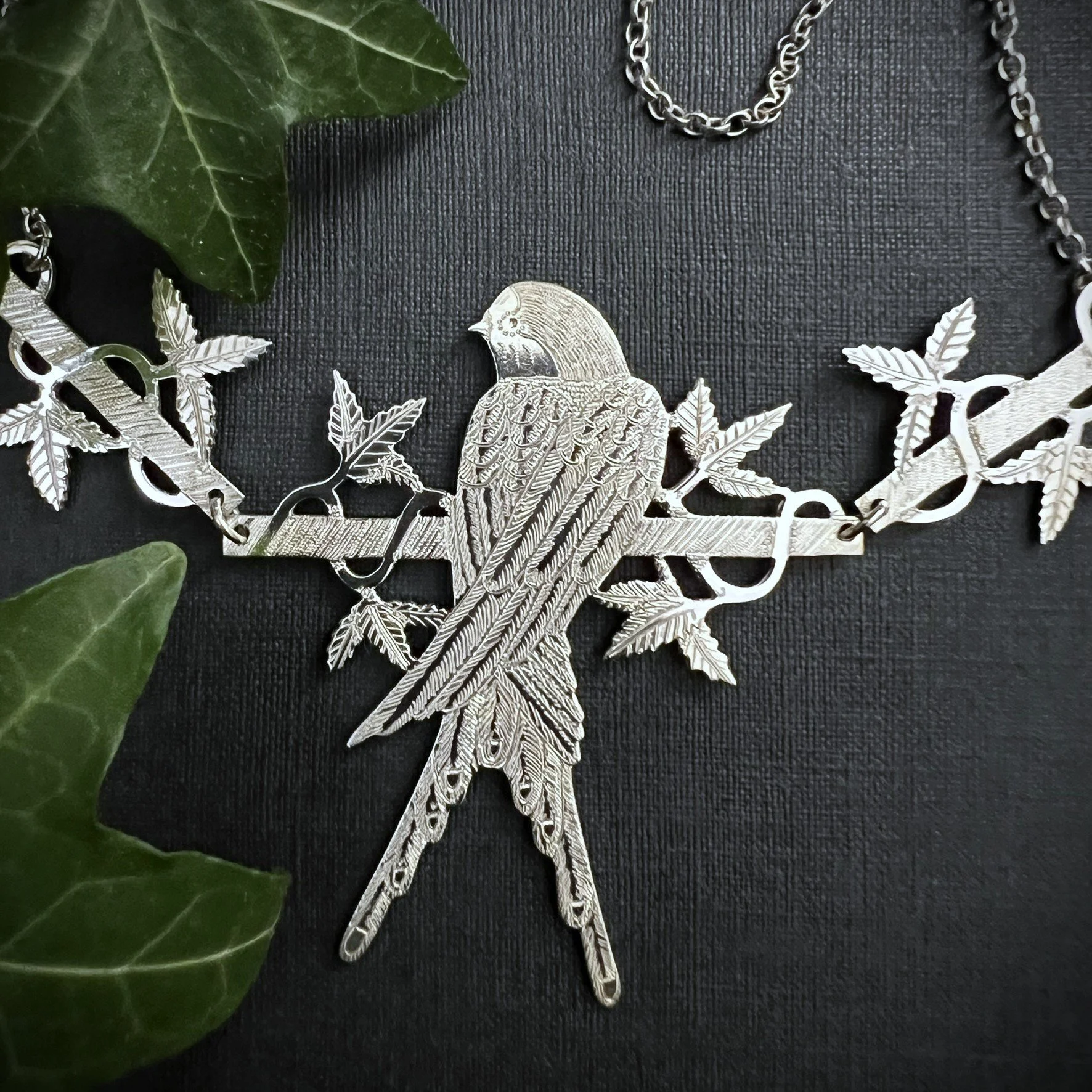 SWALLOW AND CLEMATIS 1.JPEG