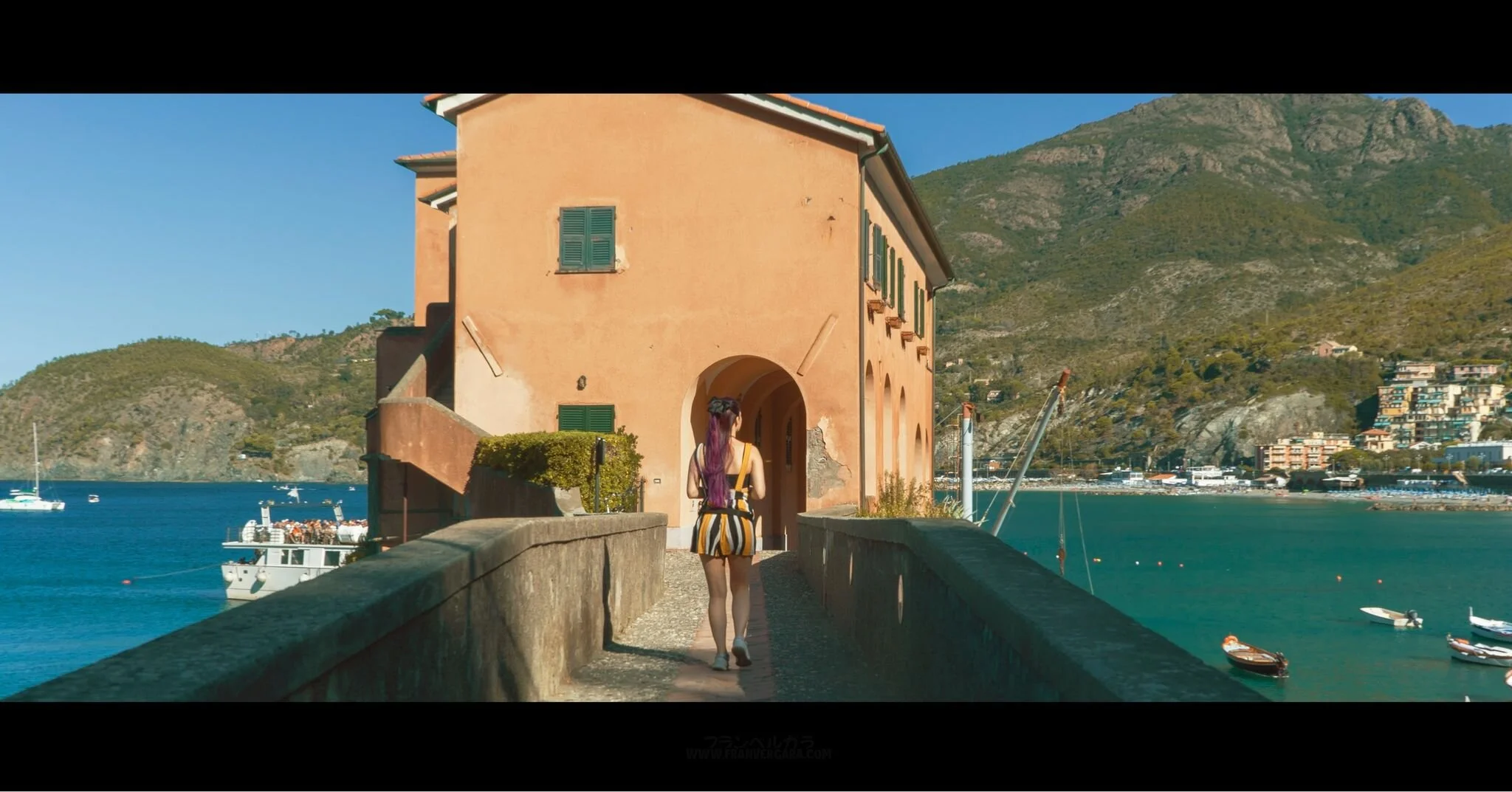 In Levanto, close to Genoa, we took a boat to tour Cinque Terre, one of the most pristine and extensive Mediterranean areas of Liguria with a total of 5 little towns. We saw all of them in a day, taking a boat each time to go to the next one. The tow