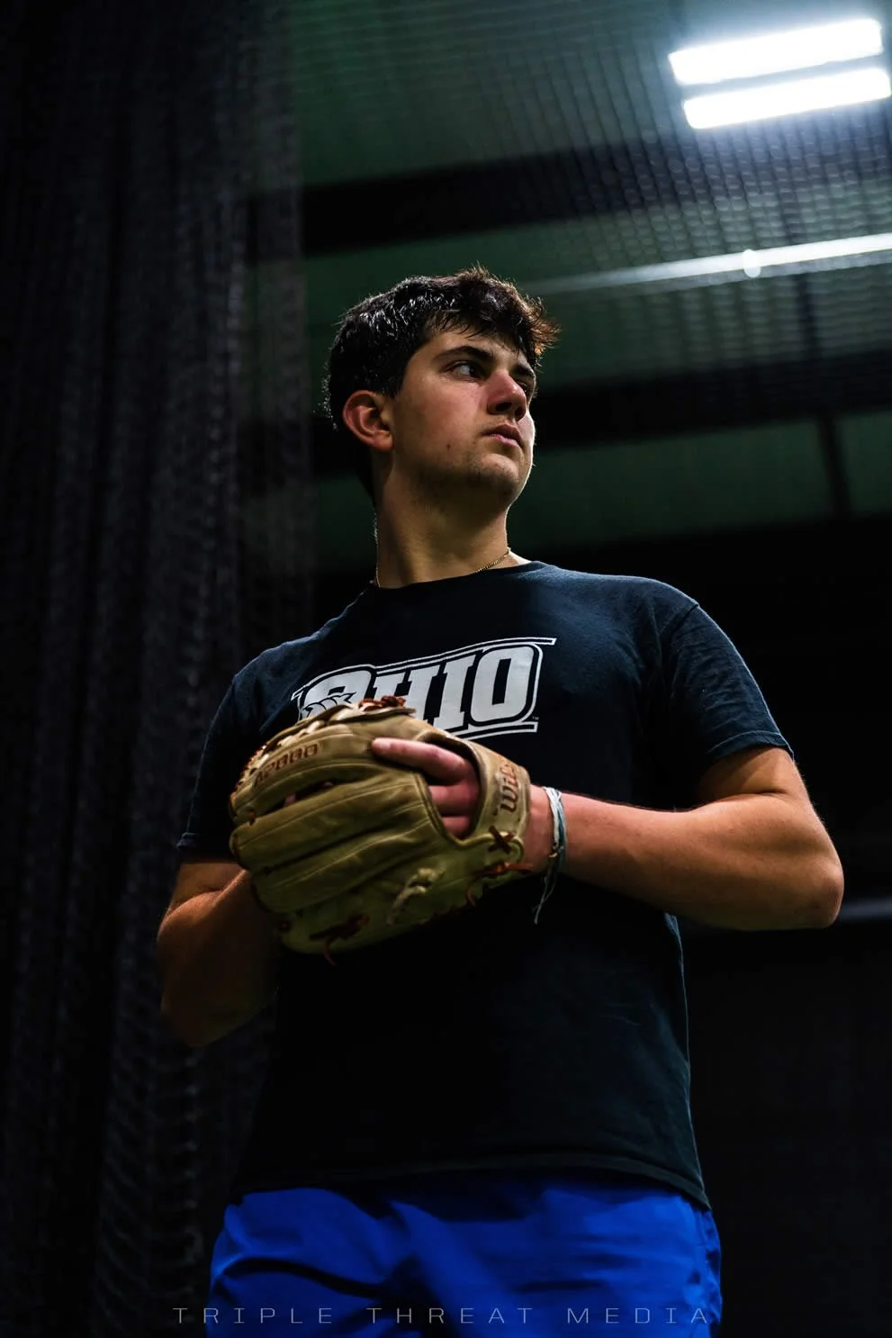 Pitching lesson at Grady's Pitching School