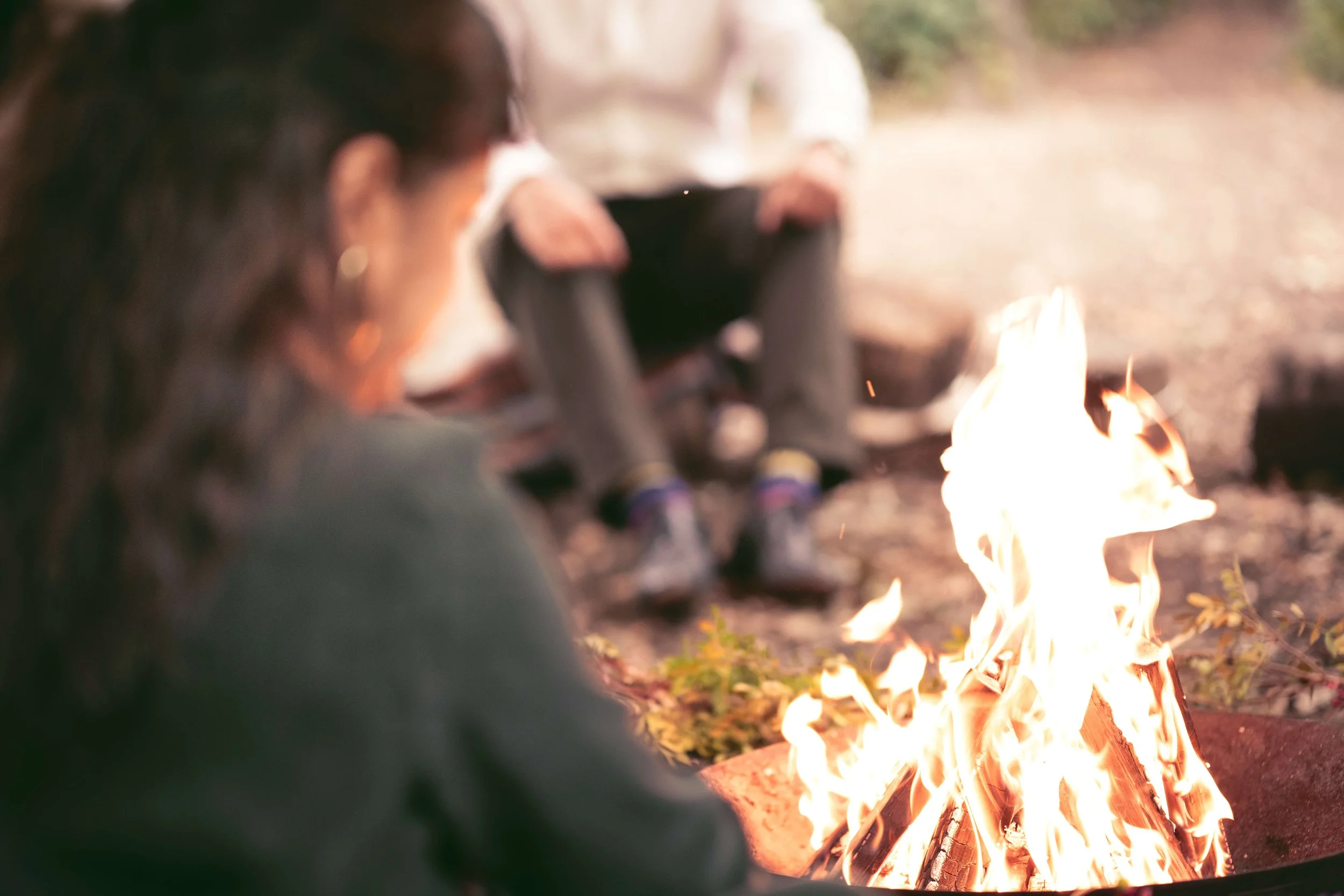 Hand fasting fire