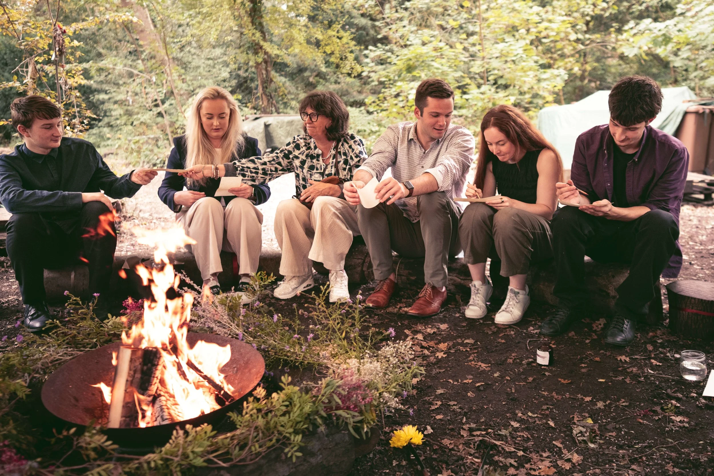 guests at Hand fasting