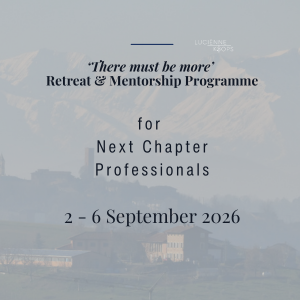 Programme  Next Chapter Professionals— 2-6 September Italy: Full price € 2499,00, deposit 50% pay now