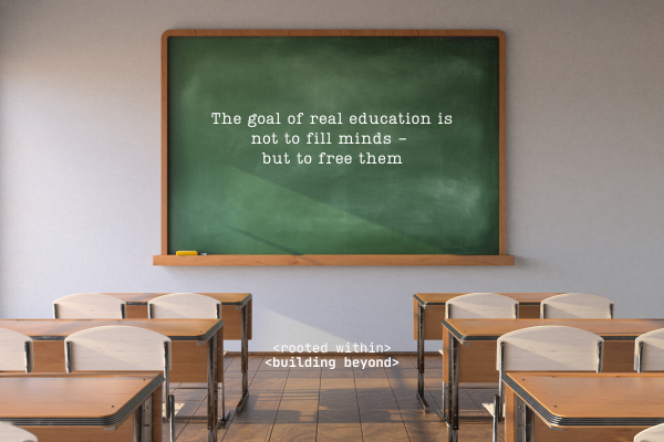 Reimagining education: a human-centered future for tomorrow’s leaders, empowered by AI, rooted in sovereignty.