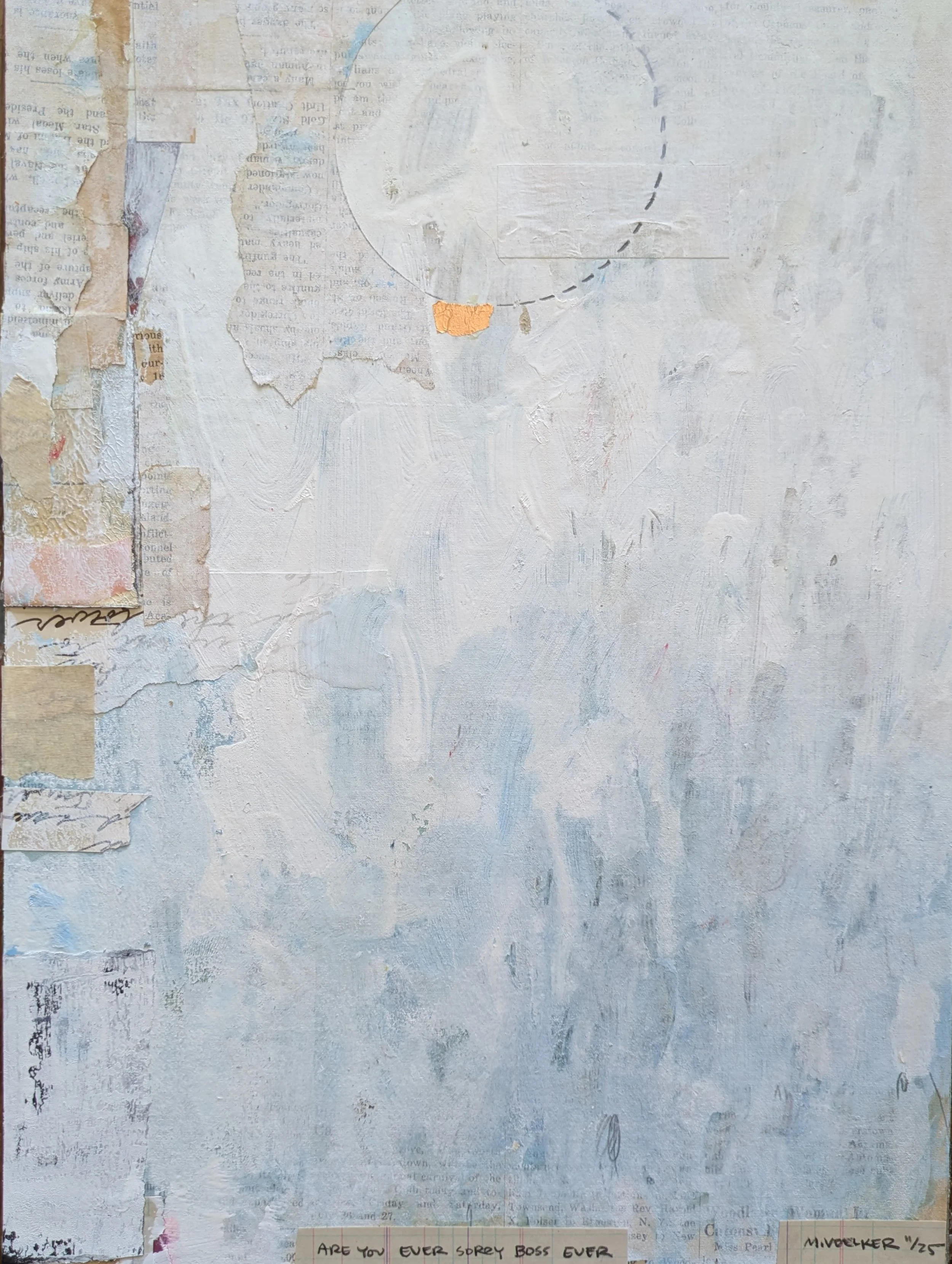 are you ever sorry Boss ever