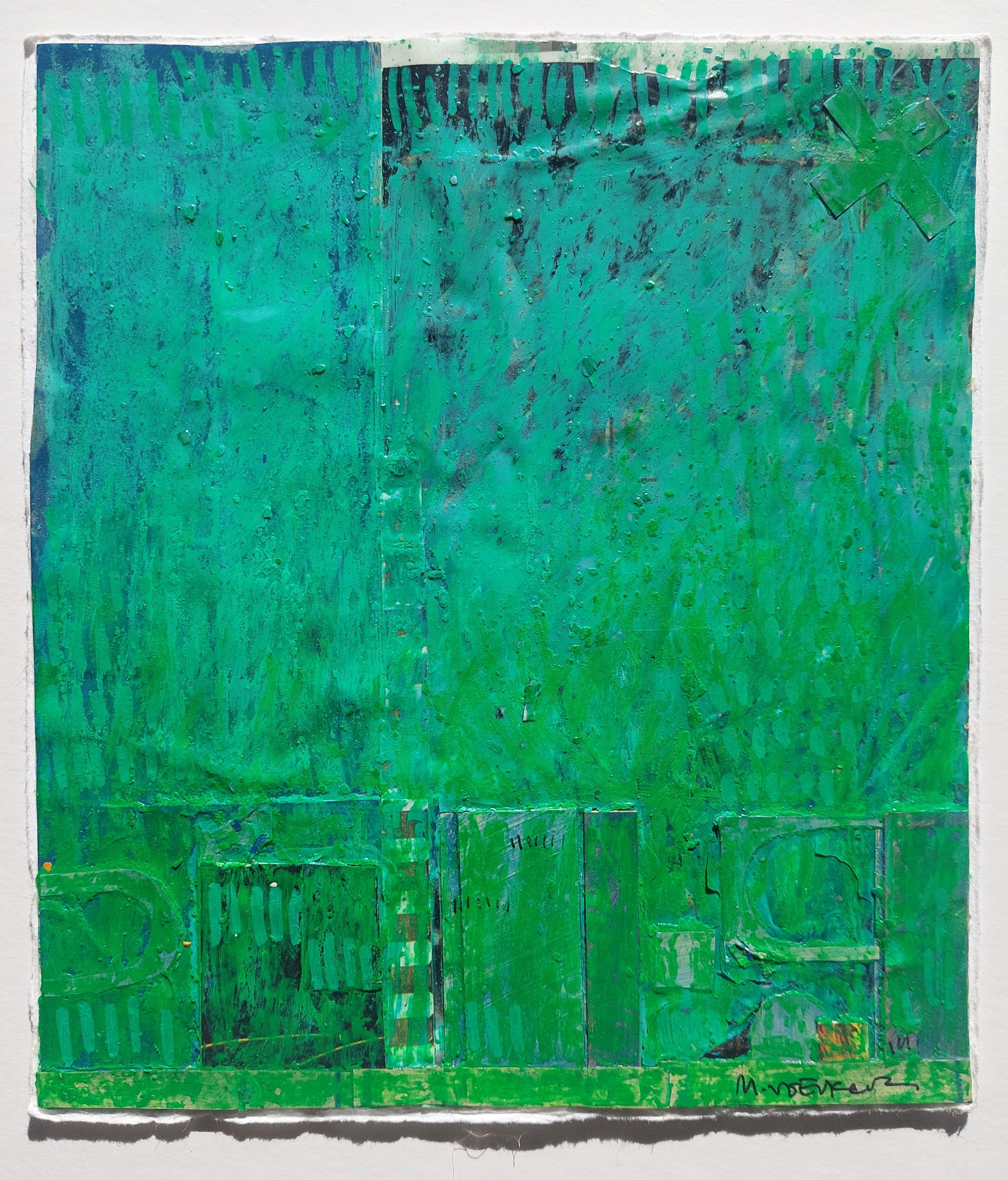 Hill Under Shadow,
Mixed Media on Paper
2022
