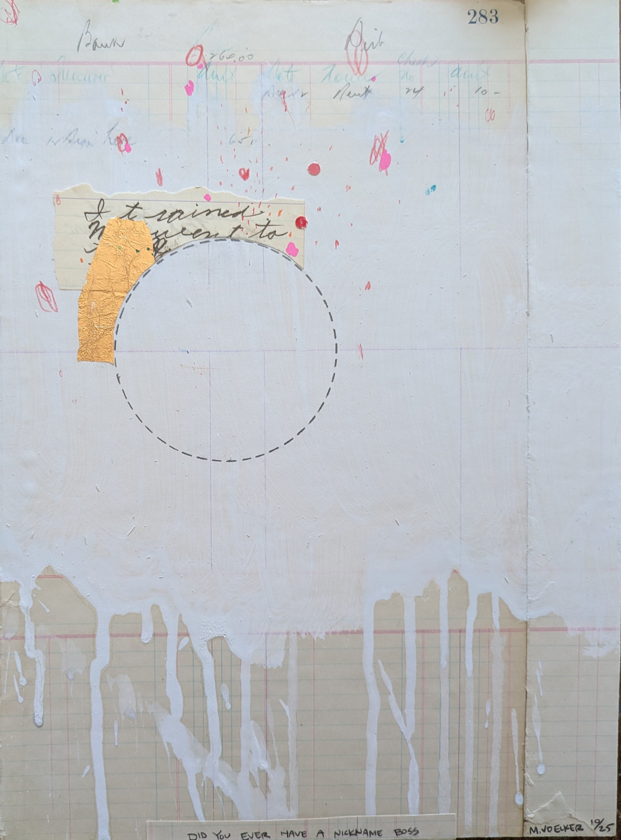 did you ever have a nickname Boss