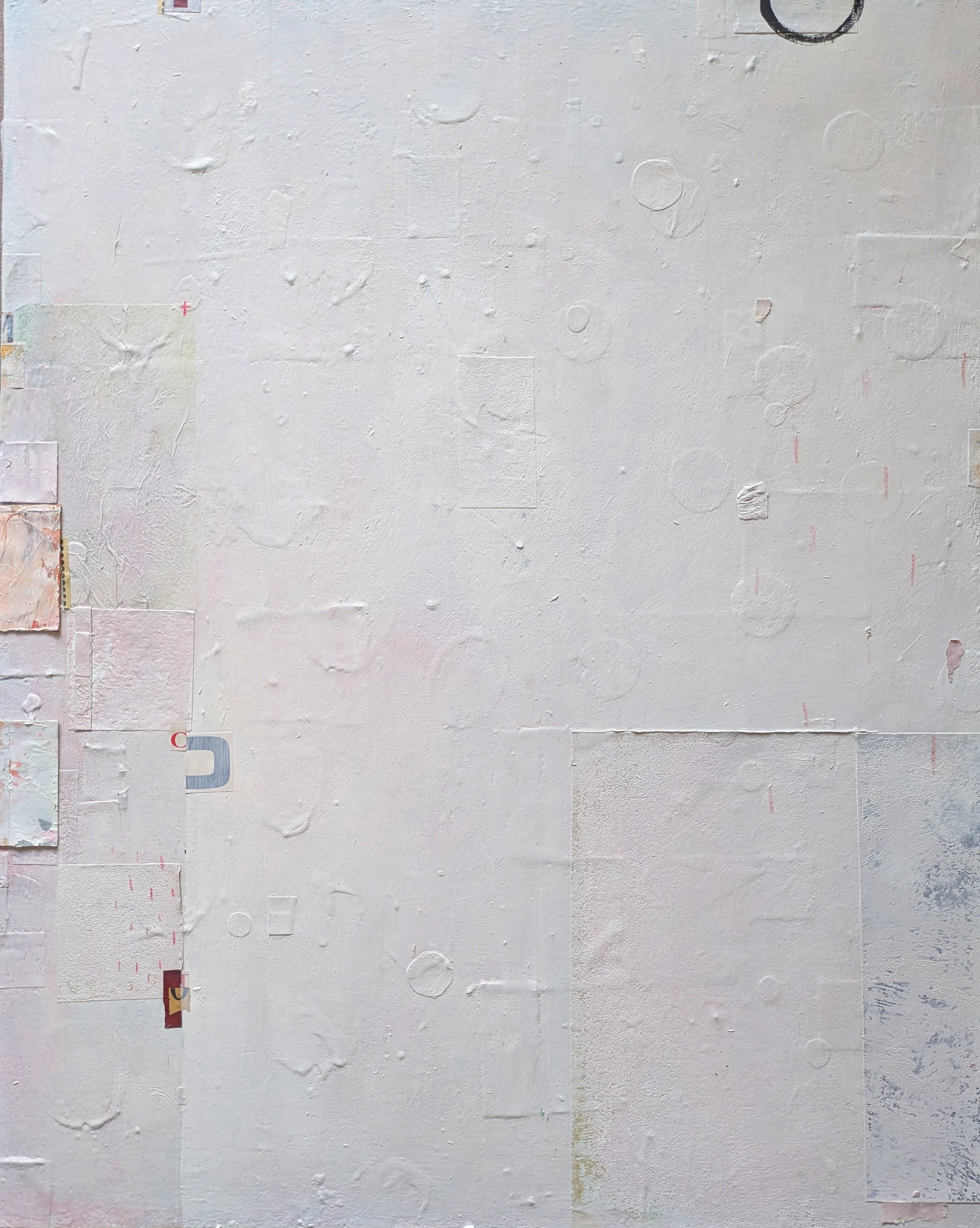 The Last Hour, 24x30 inches, Acrylic and Mixed Media on Canvas