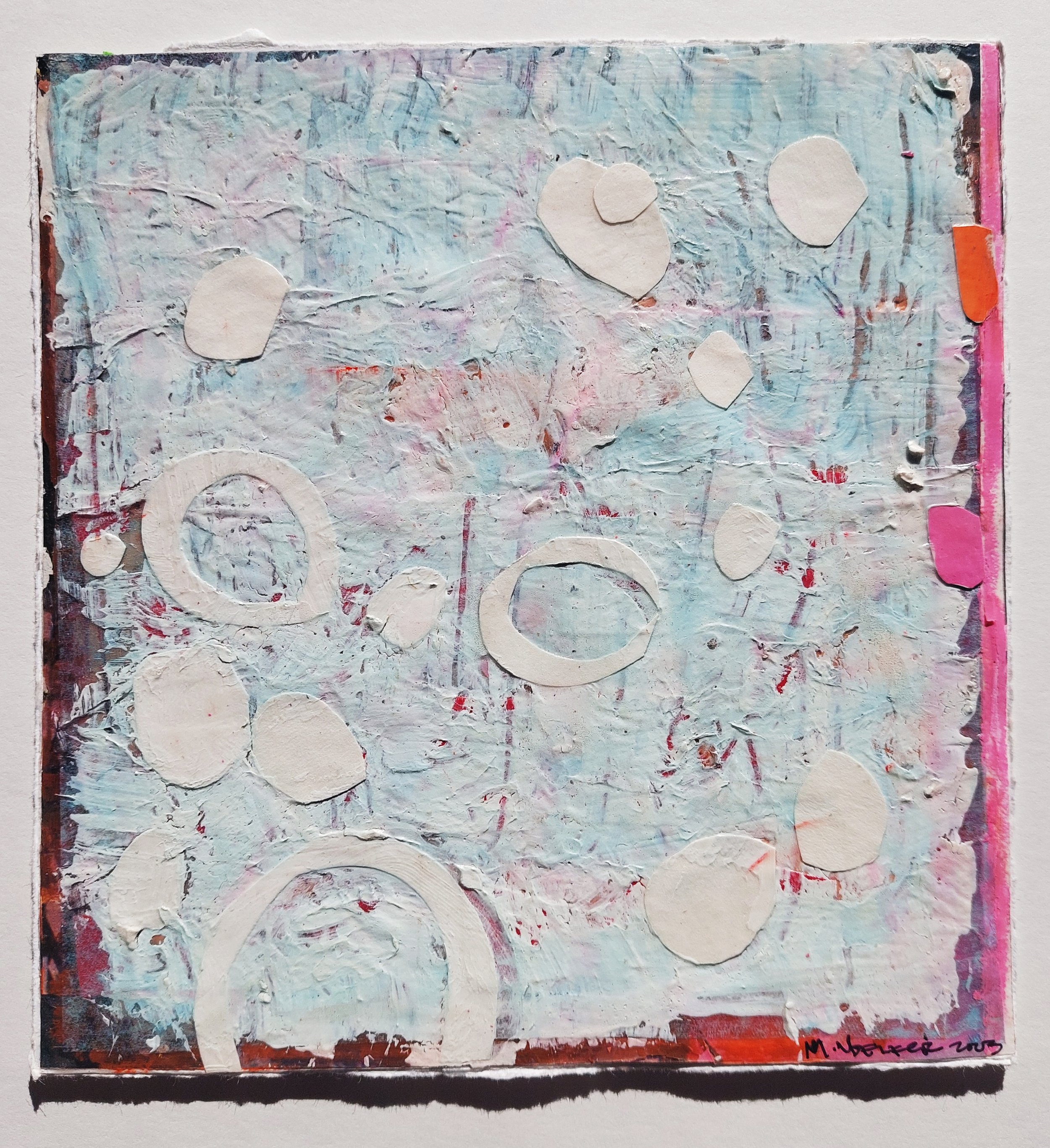 Just in the Rain,
Mixed Media on Paper
2022