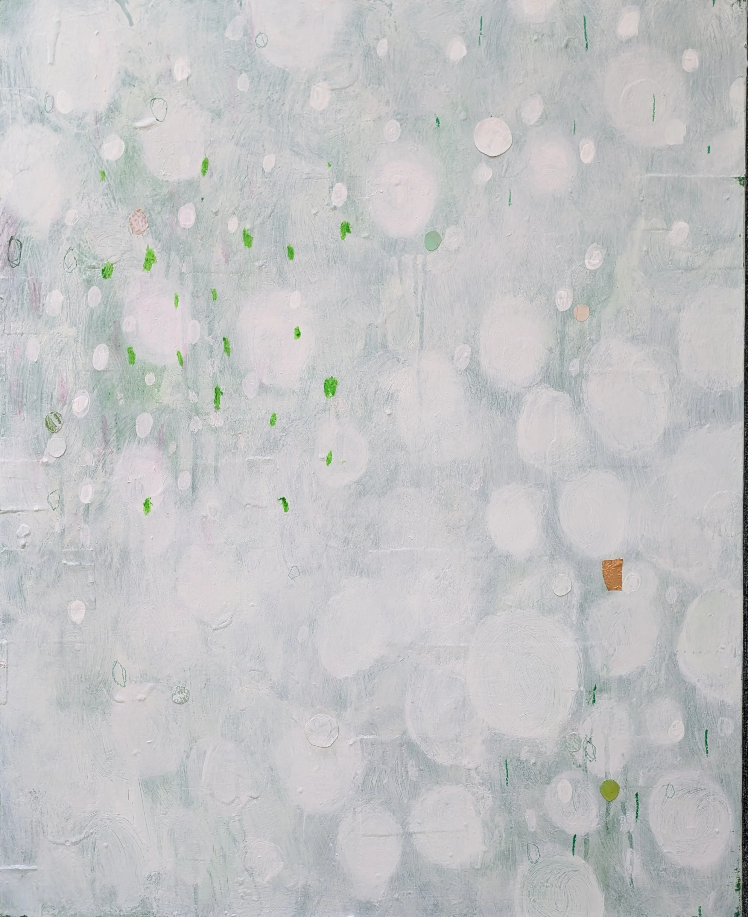 The Last Hour, 24x30 inches, Acrylic and Mixed Media on Canvas