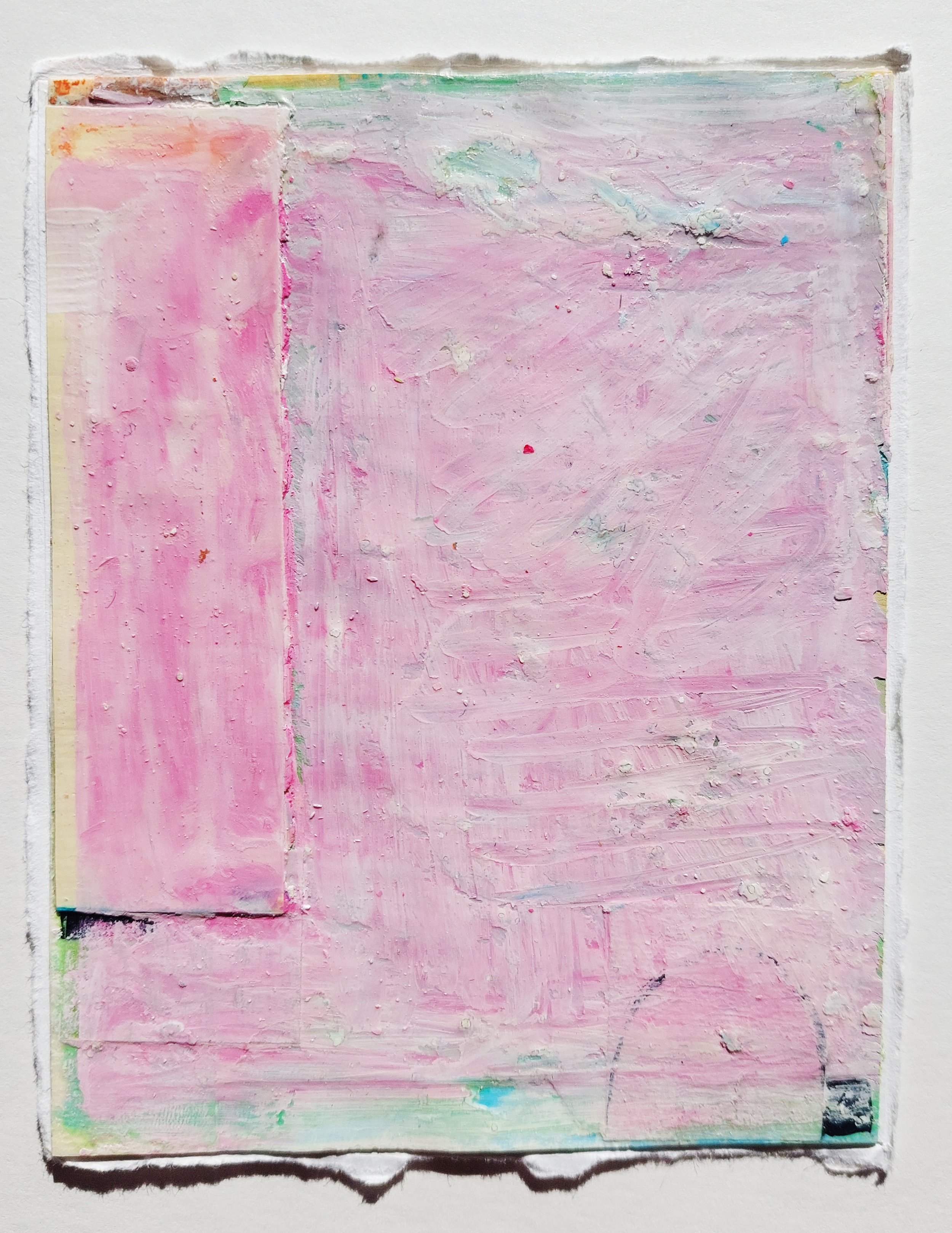Unfinished Sky,
Mixed Media on Paper
2022
