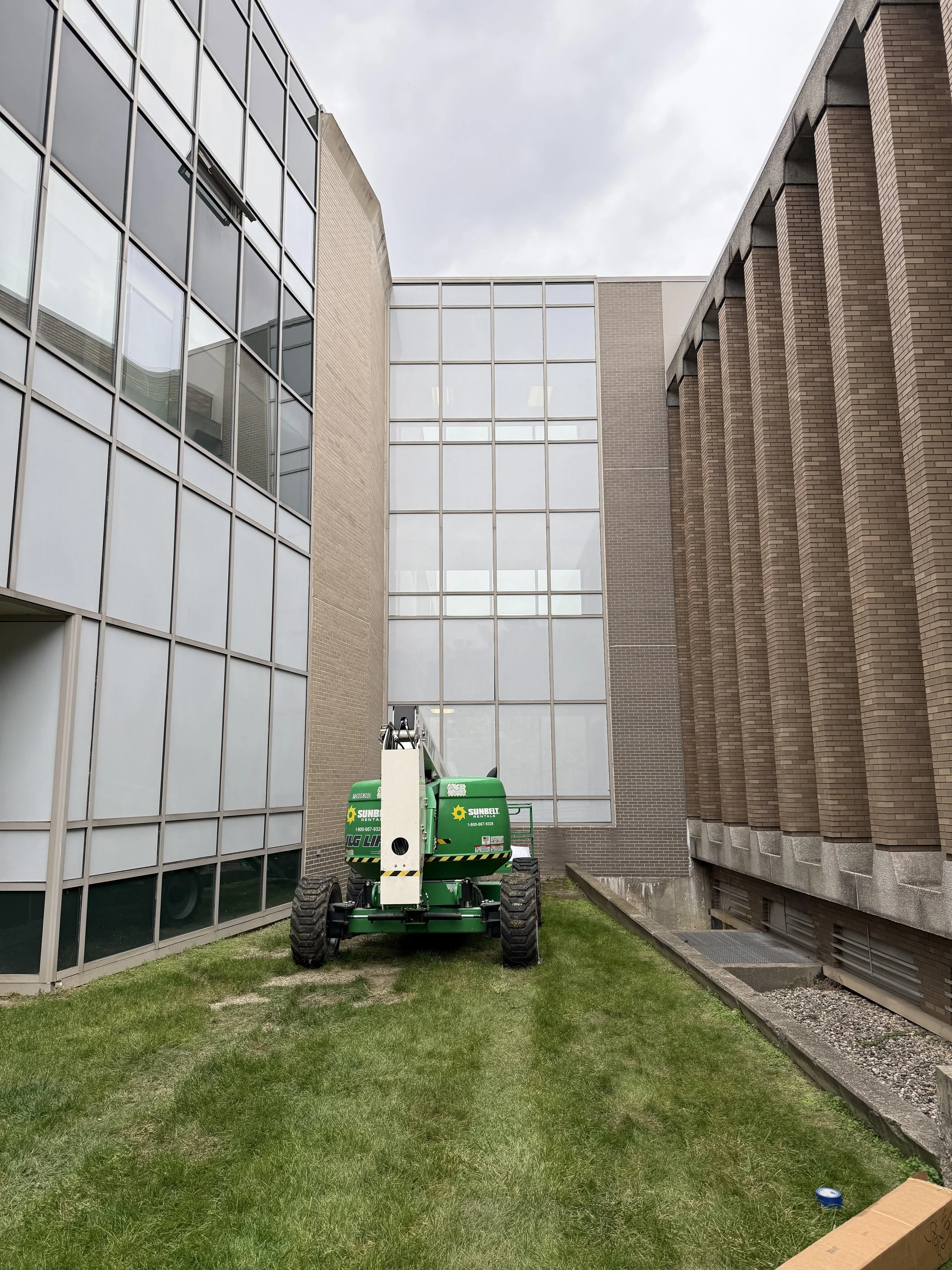 Safer Windows for Birds on WSU Campus