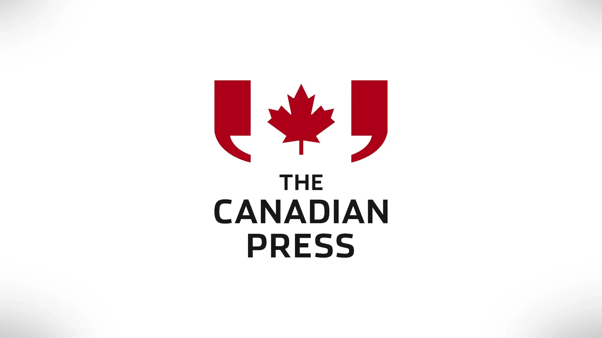 Logo for The Canadian Press featuring a red maple leaf and stylized typography.