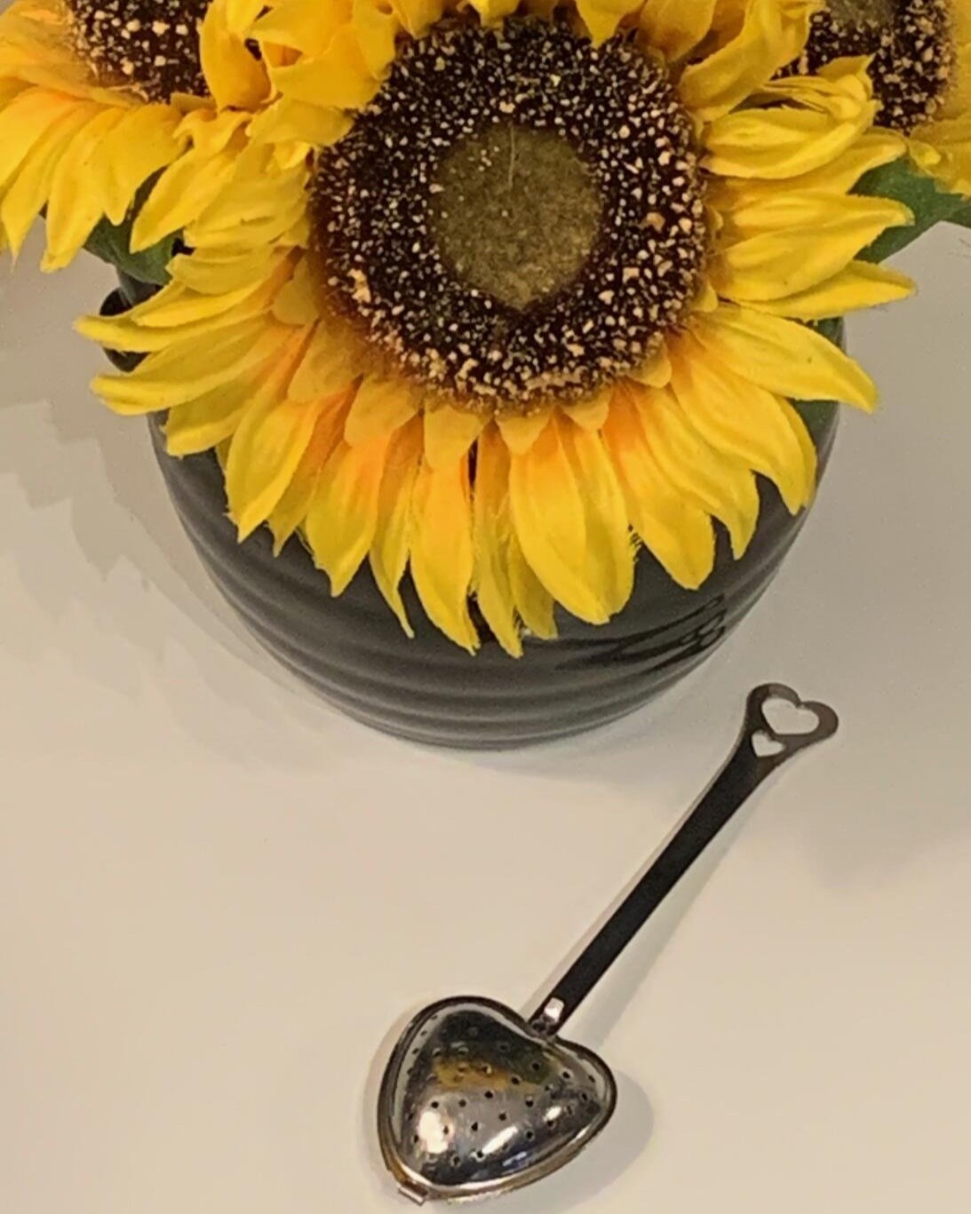 Stainless Steel Heart Tea Steeper
