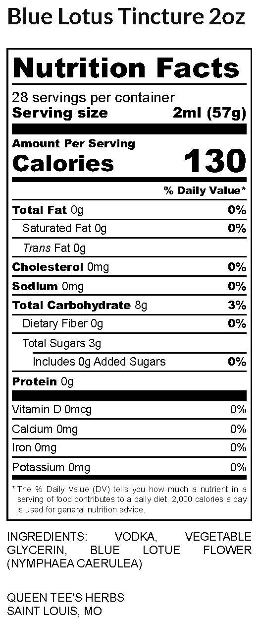 Blue Lotus Tincture 2oz - Nutrition Label.jpg