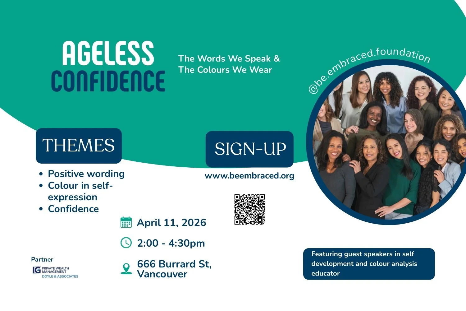 Ageless Confidence: The Words We Speak & The Colours We Wear