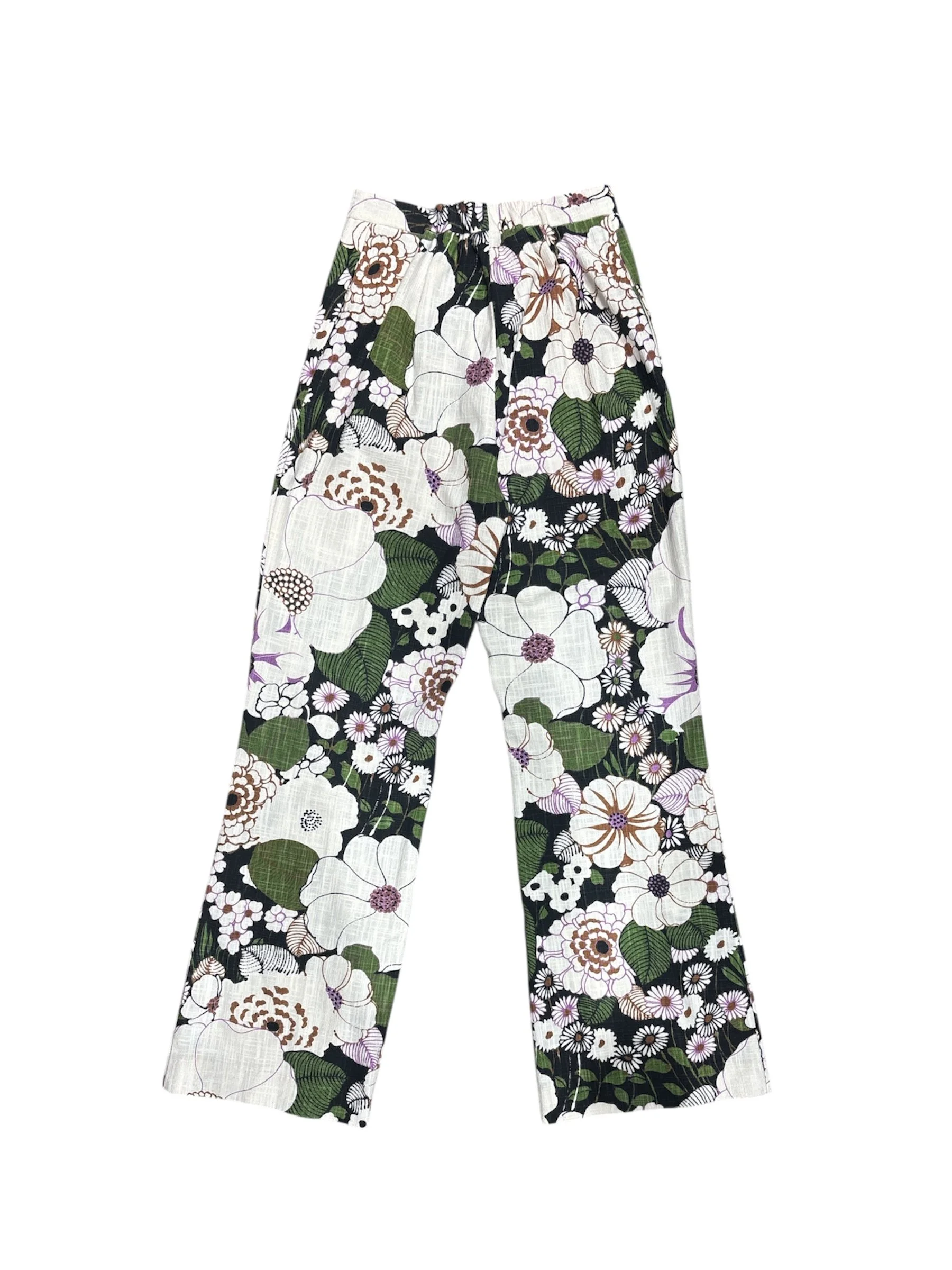 Maje 70s Floral Print Trousers Back updated.jpg