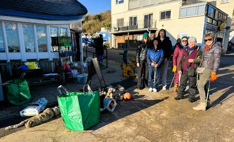 Lyme Regis Litter Pick