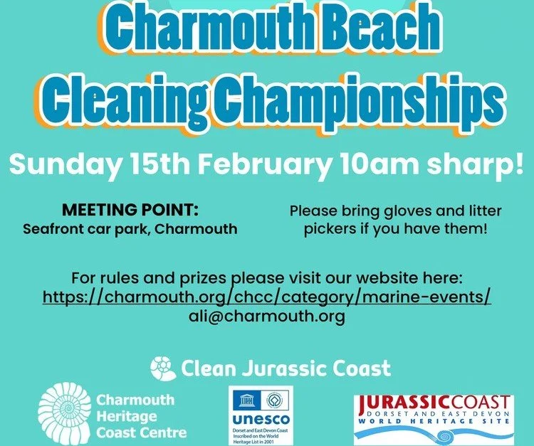 Charmouth Beach Cleaning Championships