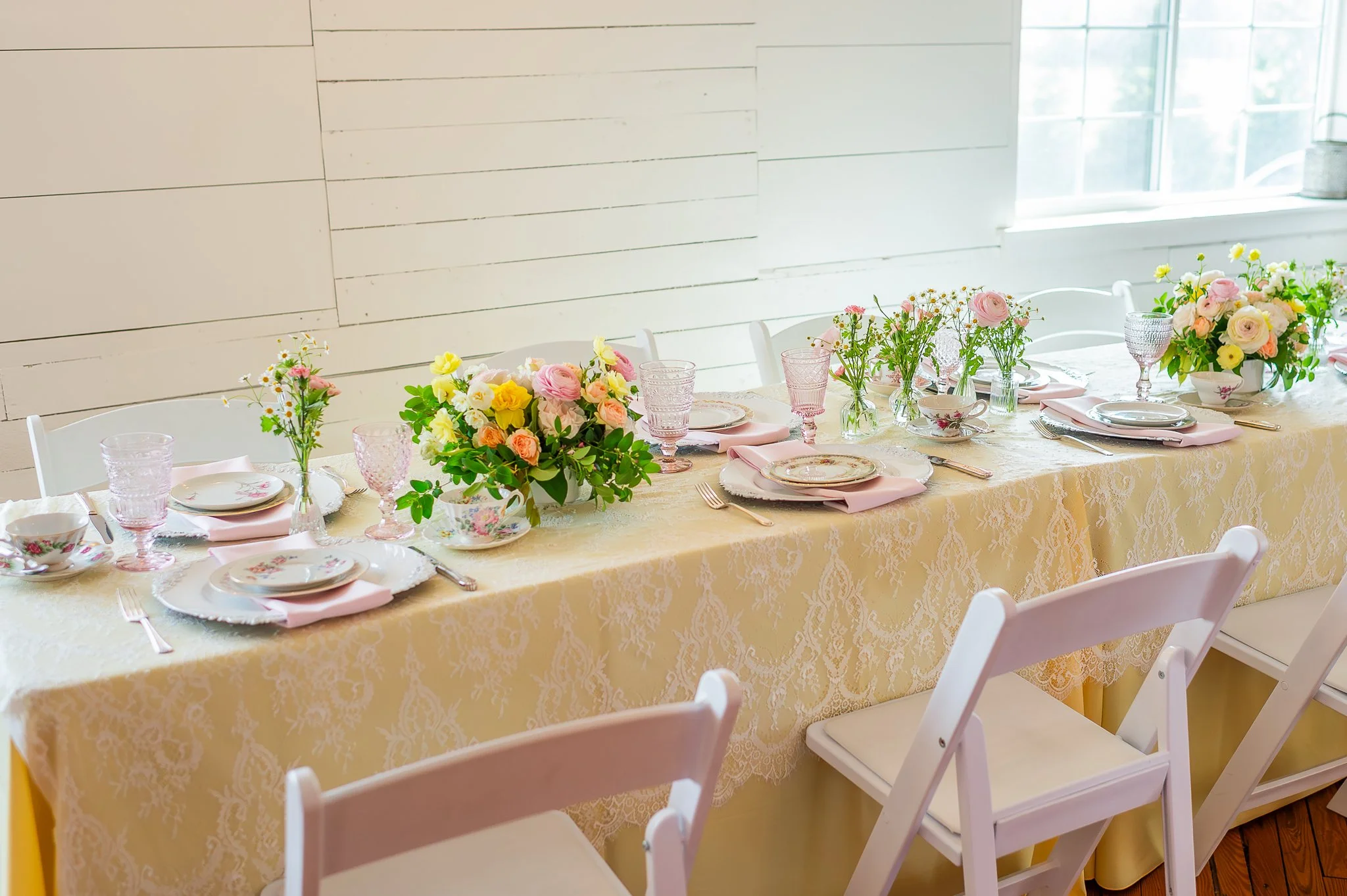 High Tea Styled at Fabulous Flower Farm in Lumberton, NJ