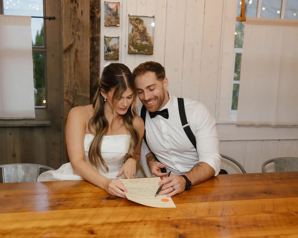 Romantic newlywed portraits at Terrain at Styers wedding venue