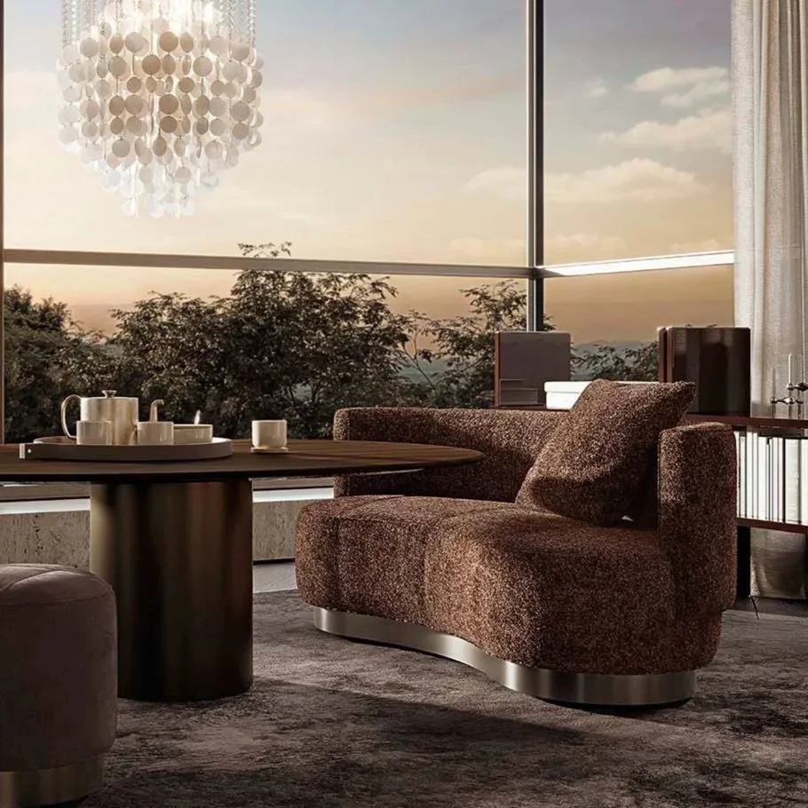 YVES ROUND LOUNGE SOFA