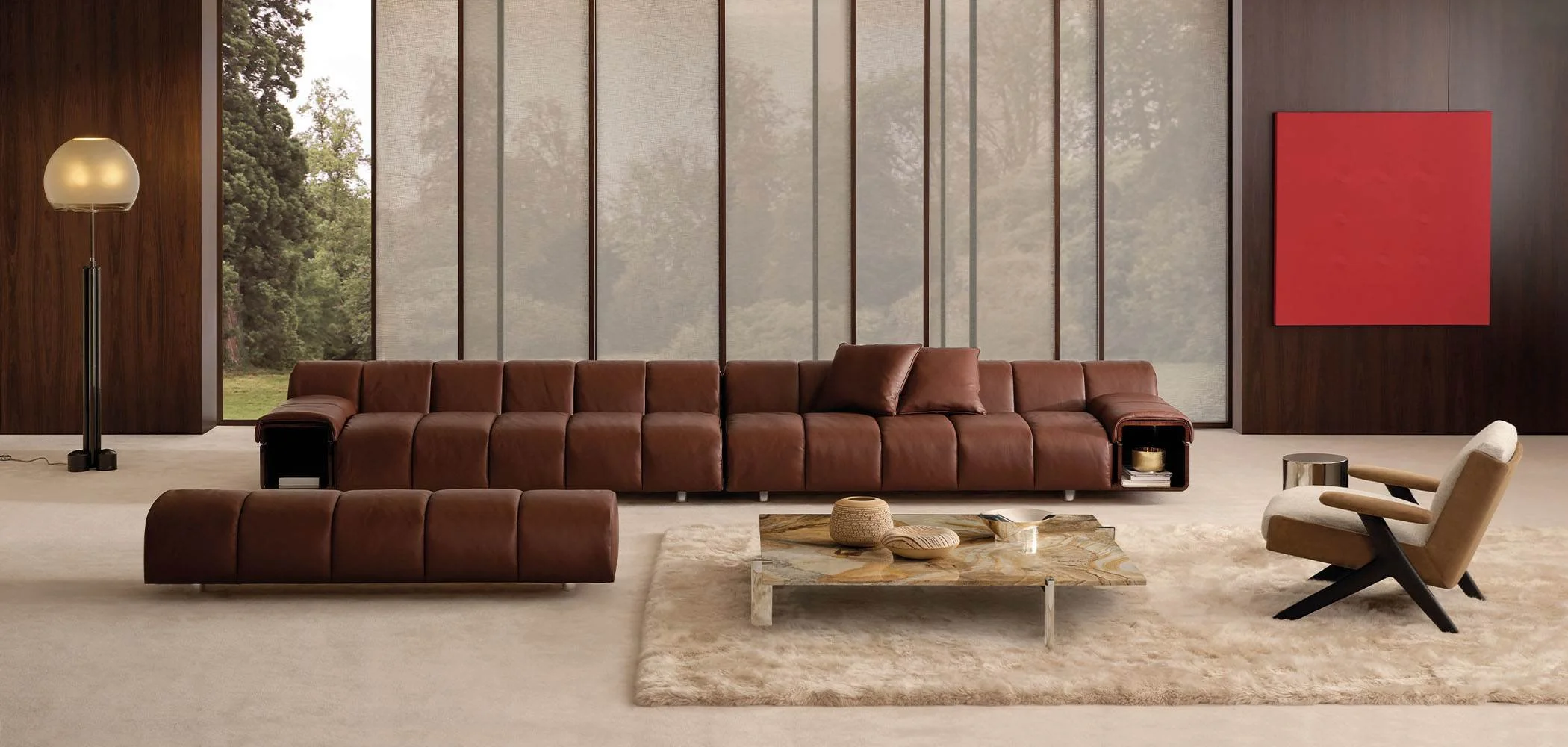 RUFFLE Seating System I Design GamFratesi