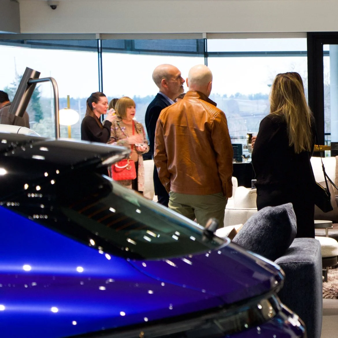 Evening at Porsche Main Line