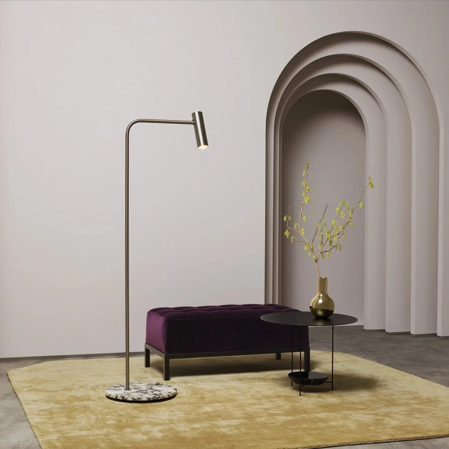 HERON FLOOR LAMP