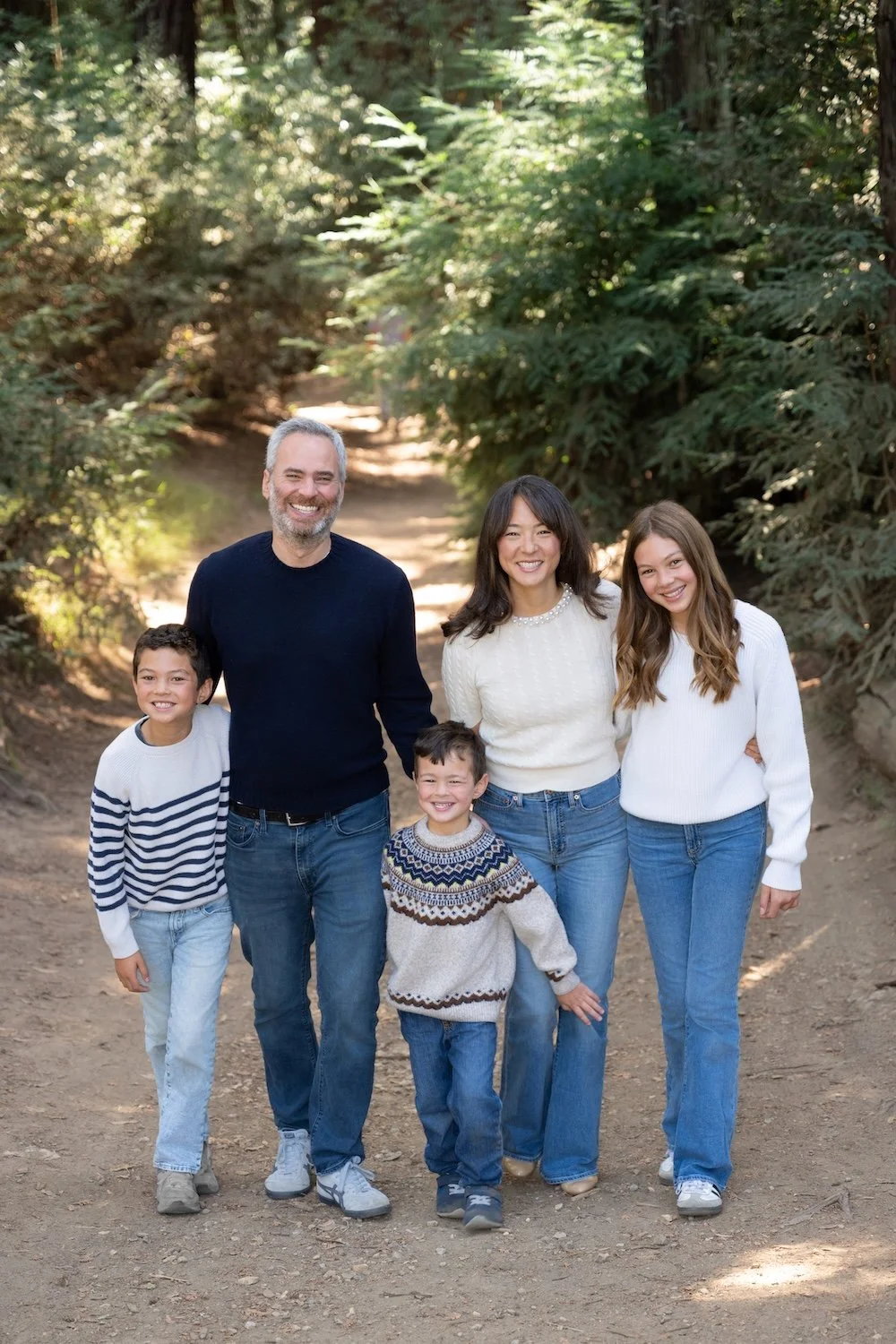 Family Portrait Session in the Redwoods