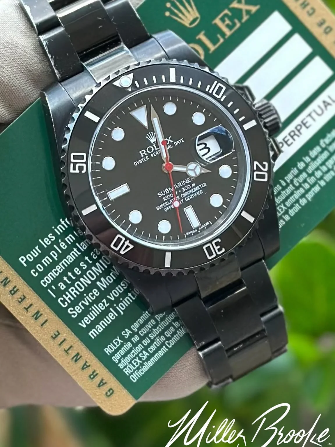 Rolex Submariner PVD ref. 116610LN